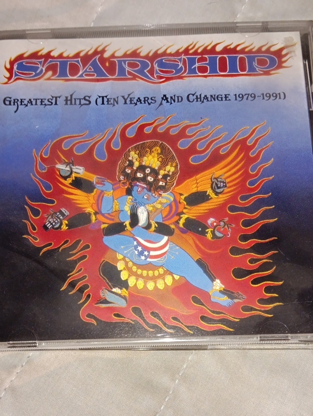 Starship Greatest Hits CD - Blue & Red Cover Art 1979-1991